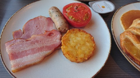 Extensive breakfast selection
