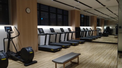 Well-equipped gym facilities