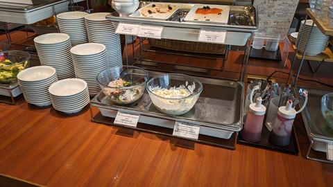 朝食：メニュー豊富！