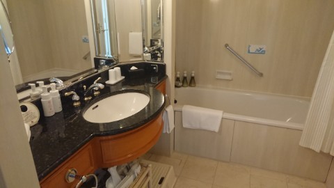 Bathroom interior.