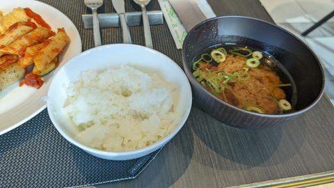 朝食ビュッフェ