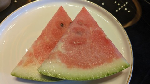 朝食会場
