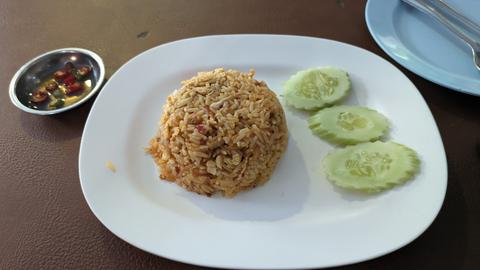 Nearby Tom Yum Fried Rice. Delicious!